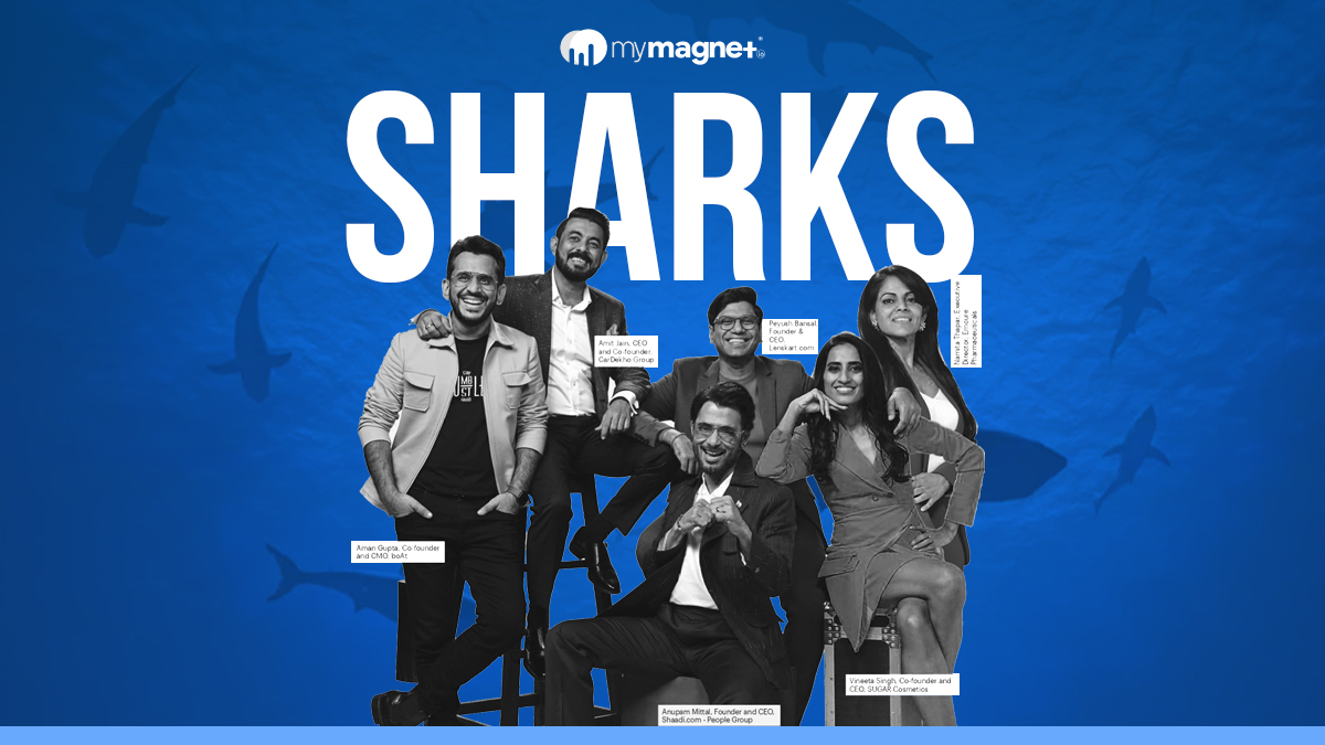 Shark tank, what realtors can learn from Sharks, mymagnet